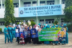 AUM Pendidikan Muhammadiyah Kota Blitar Gelar Pawai