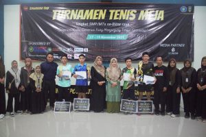 SMAM 1 Blitar Gelar Turnamen Tenis Meja 2nd SMAMONE CUP